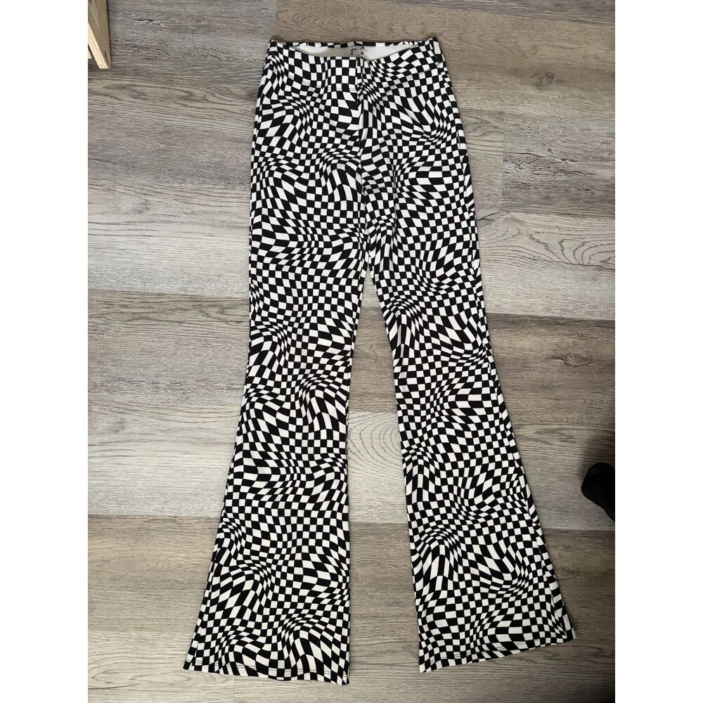 Psychedelic flared pants